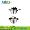 various optional types high quality large capacity stainless steel commercial pressure cooker