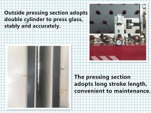 Vertical Insulating Glass Automatic Flat Press Produce Line/ Glass Washing Machine