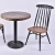 Import Vintage commercial comfortable office dining peak stool living room chair with back from China