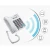 voip product cheap IP phone for elder 1 sip line 10/100Mbps Ethernet of elder telephone for elder voip phone system