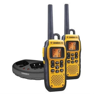 Walkie Talkie Uniden PMR1189-2CK with 10 km operating range and available in yellow color