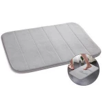 Washable Bathroom Design Absorbent Waterproof Bath Mat