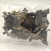 Washed dried white black fungus without root.