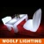 Import waterproof plastic led used hotel sofas from China