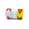 Waterproof Red and White Adhesive Safety Conspicuity Reflector Tape for Trailer Cars Trucks Outdoor Reflective Tape