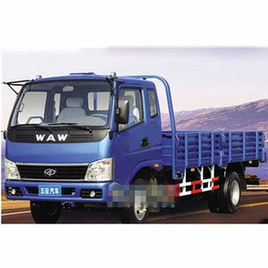 WAW Wuzheng Lorry Truck 4x2 1 Ton Mini Cargo Truck for sale