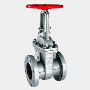WCB or stainless steel 6 8 inch medium pressure double disc sluice gate valve pn 16 with handwheel