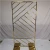 Import Weddding background round hoop circle grid gold plating backdrop stand from China