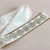 Import Wedding Belt Crystal and Rhinestone Beaded Applique Bridal Sash from China