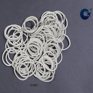 White Elastic Latex Natural Rubber Bands