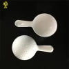White round shape disposable small plastic spoon for sales