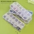 Import Wholesale 3D Colorful Crystal Stone Plastic Charms Nail art DIY Diamond Nail decorations Box 12 Grid from China