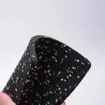Wholesale 500 500mm 1000 1000mm recycled gym rubber flooring bricks