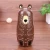 Import Wholesale 5pcs/Set Bear Ear Russian Matryoshka Dolls Handmade Wooden Nesting Doll from China