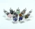 Import wholesale Beautifully Crystal Healing Stones Natural folk crafts colourful pendant healing crystal jewelry from China