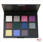 Wholesale Beauty 12 Colors Eyeshadow Palette High Pigment Professional Makeup Cosmetics Eye Shadow Powder with Private Label