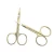 Import Wholesale Beauty Personal Makeup Eyebrow Scissors Small Gold Stainless Steel Beauty Scissors from China