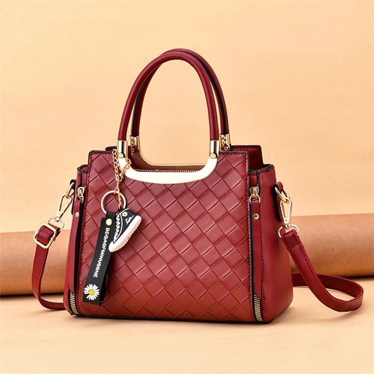 wholesale black trending fashion ladies design female new casual leather women handbags vintage