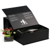 Wholesale Bottom Price Packaging Black Gift Box with Magnetic Lid