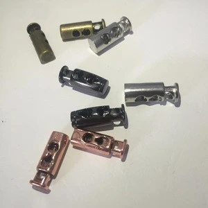 wholesale cheap Fashion colorful metal cord stopper