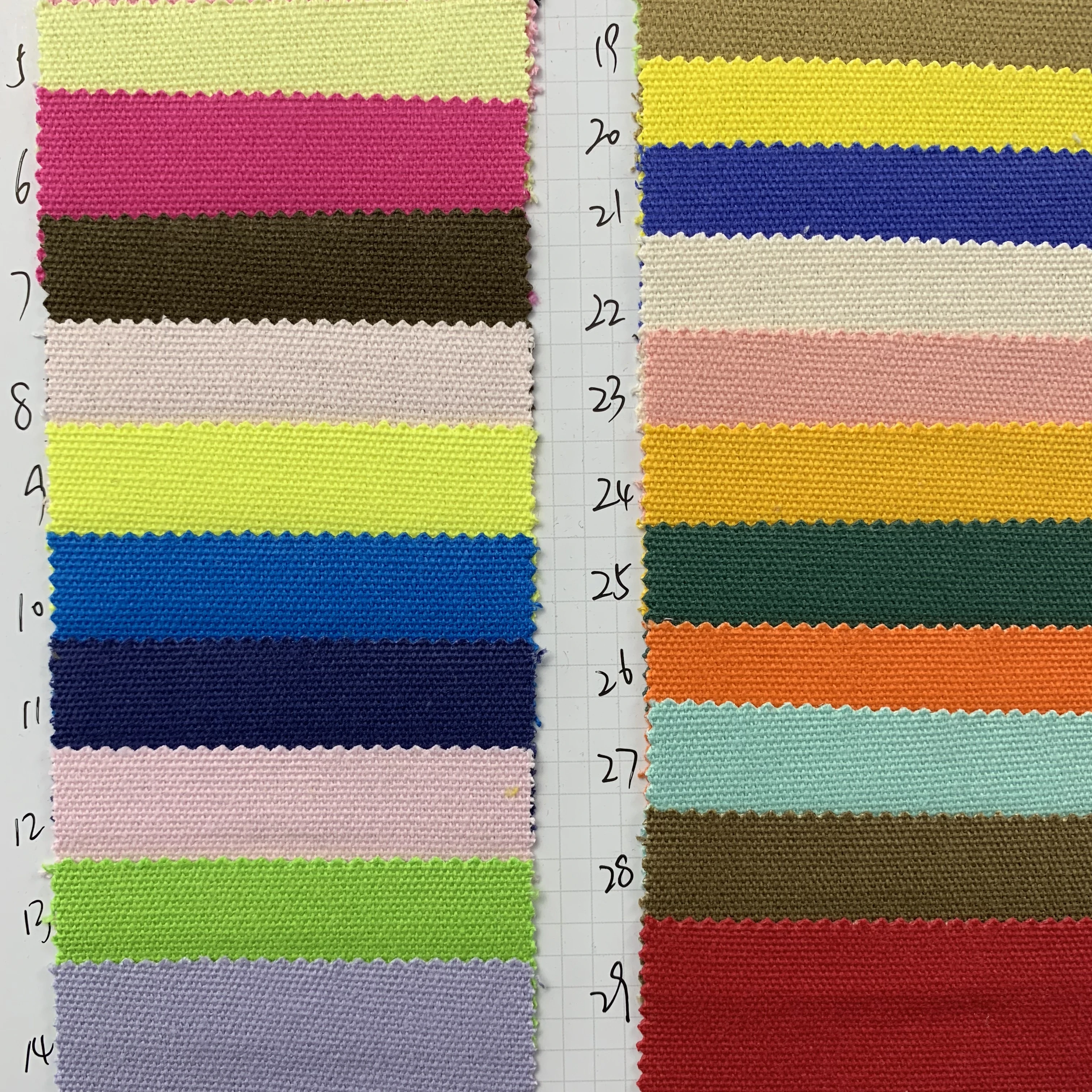 Wholesale Clothing Bags Cotton  Dye Canvas Fabric