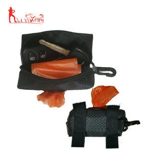 Wholesale durable quality dog leash with double handle orange padded for safety control