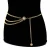 Import Wholesale Fashionable Boho Cuban Link Chain Multi-layer Metal Waist Chain Dress Belly Chains Belt Jewelry from China