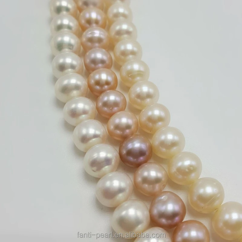 Wholesale freshwater natural Similiar Round 9-10mm Pearl