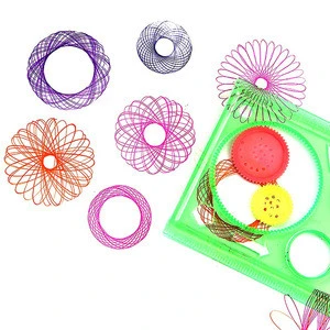 Wholesale geometric drawing ruler of children kids drawing tools toys