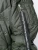 Import wholesale high quality Women Plain Green Oversized Ribbing Neck Zip up Khaki Winter Coat Satin Quilted Bomber Jacket from China