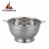 Wholesale Hight quality  stainless steel colander in strainers stainless steel colander for vegetables