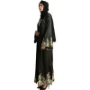 Wholesale Islamic Clothing Women Thick Satin Abaya High quality Clothing