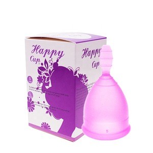 Wholesale Medical Silicone Female Menstrual Cup For Travel Outdoor Activity
