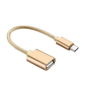 Wholesale Mini Compact Size USB C to USB 2.0 OTG Adapter Charger Cable