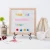 Import wholesale mini size 10x10 inches oak frame changeable Black Felt Letter Board with 340 pcs plastic Letters characters & stand from China