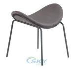 Wholesale Modern Living Room furniture velvet seat painting leg chair Stools & Ottomans