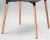 Import Wholesale Modern Polypropylene Wooden Legs Chairs Classic Look Black Elegant Modern Dining Table from China