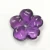 Import Wholesale Natural Loose Gemstones Five Petals Amethyst Purple Flower Carved Drilled for Jewelry making from China