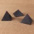 Wholesale natural secondary graphite Pyramids black quartz stone healing quartz crystal Pyramids for Decoration