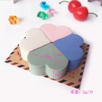 wholesale NR wet and dry heart beauty sponge blender makeup sponge cosmetic applicator powder puff