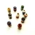 Import Wholesale Peruvian hand painted pattern design beads for jewelry, Hand painted tube shaped ceramic beads from Peru