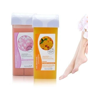 Wholesale Portable Wax Kit 100g Natural Roll-on Wax Cartridge Cera Depilatoria For  Wax Strips Body Hair Removal