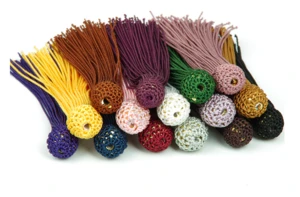 Wholesale Rayon NewJapanese Rosary Beads Suiko Tassel Bandage Hanging Spike Tassels