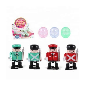 Wholesale Small Egg Capsule Toys Plastic Soldier Wind Up Toy