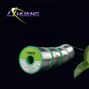 wholesale Sn-3.8Ag-0.7Cu silver solder wire high quality good price soldering tin wire 2% flux cored lead free welding wire