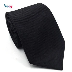 Wholesale Solid polyester mens formal ties