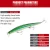 Import wholesale wobble OEM fresh water minnow free fishing lure samples hard plastic lure from China