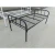 Import wholesales single metal school bed /bedroom Furniture Metal Steel Single steel iron Singapore army bed from China