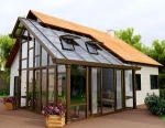 Winter Prefab Aluminum Extrusion Alloy Veranda Sunroom