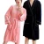 Import Winter Warm Pleuche Velvet Velour Couple Sleepwear Night Dress, Camisole Robe womens, Polyester Waffle Bathrobe from China